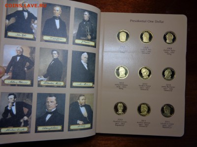 США Президентские доллары 2007-2015 PROOF mint S + Сакагавея - DSC00033_новый размер.JPG