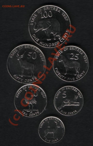 Наборы иностранных монет ЖИВОТНЫЕ - 001.JPG