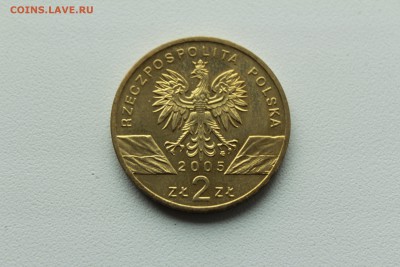 Польша 2 злотых 2005 Животный мир: Филин  22.04_22:00 - IMG_2727.JPG