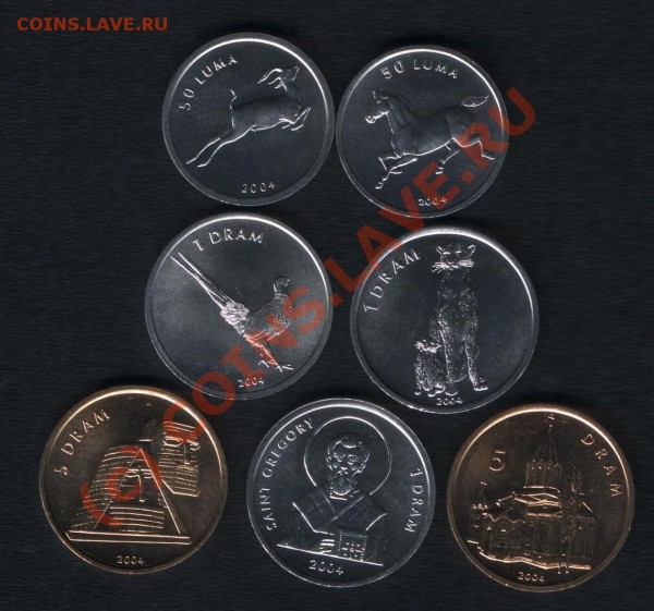 Наборы иностранных монет ЖИВОТНЫЕ - 002.JPG