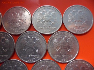 2 руб 1999 ммд 4 шт + спмд 7 шт 23.04.16 23.00 - SAM_6320.JPG