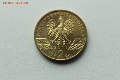 Польша 2 злотых 2011 Животный мир: Барсук  22.04_22:00 - IMG_2737.JPG