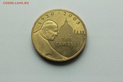 Польша 2 злотых 2005 Смерть Папы Иоанна Павла II 22.04_22:00 - IMG_2744.JPG