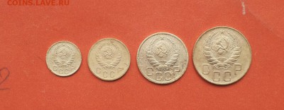 1,2,3,5 коп 1940 до 23 апреля блиц - 1940 2 2