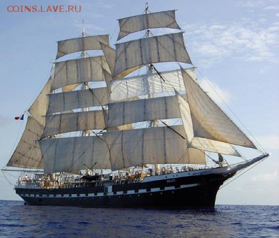 Монеты с Корабликами - -belem-