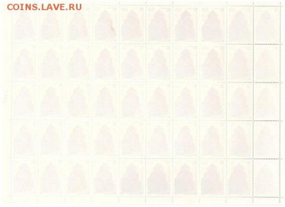 Почтовые марки СССР 1990. № 6169 по Загорскому. Лист 50 шт. - 1990 - 15к. №6169 (2)