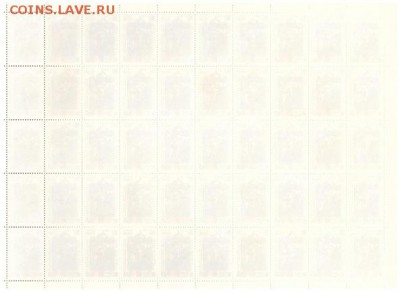 Почтовые марки СССР 1990. № 6165 по Загорскому. Лист 50 шт. - 1990 - 15к. №6165 (2)