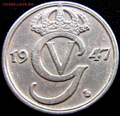 Швеция_50 эре (полкроны) 1947(TS); до 20.04_22.40мск - 9338