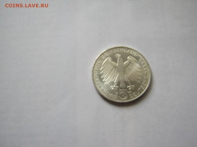 Германия 5 марок 1977 г Гаусс серебро - IMG_2672[1].JPG