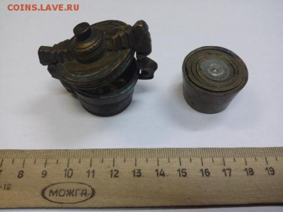 Интересная бронзовая царская штуковина (формочки для литья?) - 651032