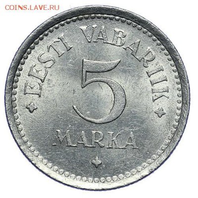 5 марок 1922 Эстония - 1_1_33533152