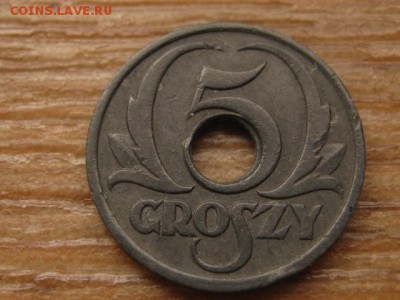 Польша 5 грошей 1939 (1) цинк до 22.04.16 в 21.00 М - IMG_2046.JPG