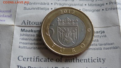 5 евро 2013 Финляндия (Юбилейка) - DSC09785.JPG