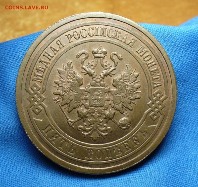 5 копеек 1911 года 2 штуки,Какой оставить? - P1330508.JPG