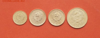 1,2,2(шт1 и шт2),3 коп 1936 до 26 апреля блиц - 1,2,2,3 коп 36 р 2