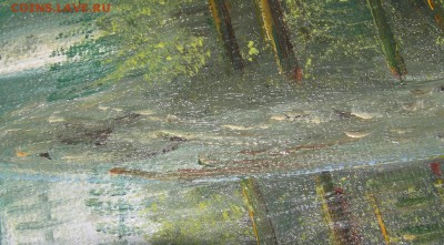 картина "Сосны" холст масло рама - сосны2.JPG