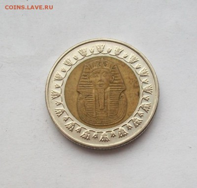 с 1 руб!!! биметалл  Египет 1 фунт - 100_3405