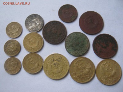 Монеты 14 шт.1926-49 г.Короткий до 22.04.16 г.в 22-35 мск. - радуга-лот 021.JPG
