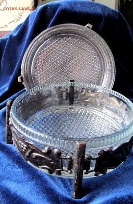 Две пепельницы советские стекло в оплетке до 25.04.2016г 22. - IMG_0923.JPG