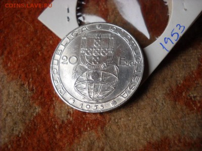 Португалия 20 эскудо, 1953 25 лет финансовой реформе - DSCN8259[1].JPG