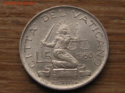 Ватикан 5 лир 1960  до 26.04.16 в 21.00 М - IMG_3415.JPG