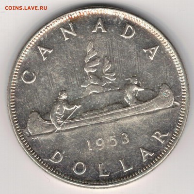 Ag Канада доллар 1953 ДО 26.04.2016 В 22.00МСК - 5-к53а