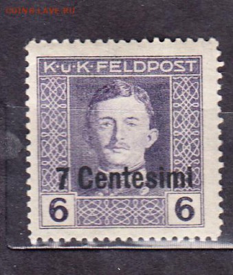 Италия 1918 надп 7с - 114