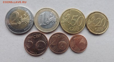 Латвия: 2,1евро, 50,20,10,5,2,1ец до 28.04.2016г - DSCF0021.JPG