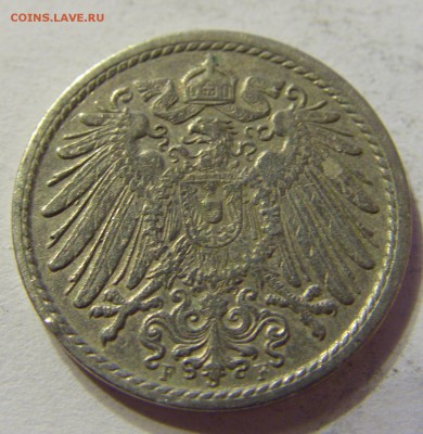 5 пфеннигов 1908 F Германия ПОЛНЫЙ РАСКОЛ 29.04.16 22:00 МСК - CIMG2757.JPG
