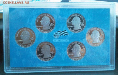 3 набора монет США 2009-2010 гг - 2
