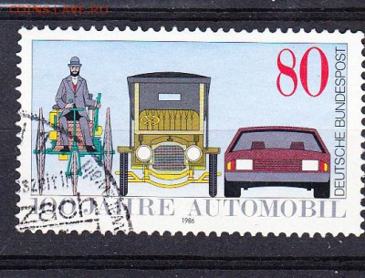 ФРГ 1986 автомобили - 100