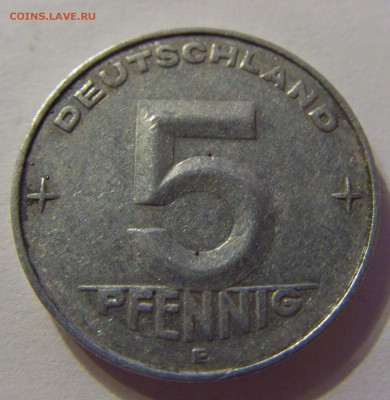 5 пфеннигов 1953 Е ГДР №2 29.04.2016 22:00 МСК - CIMG3752.JPG