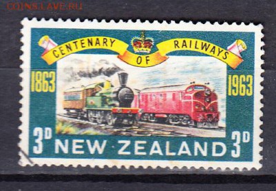 Новая Зеландия 1963 локомотивы - 53