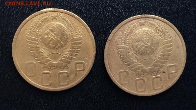 5 копеек 1951 год ТОЧКА большая и маленькая 2 монеты - IMG_8528