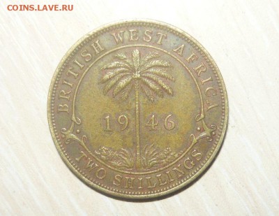 Британская западная Африка 2 шиллинга 1946 год 30.04.2016 г. - 140.JPG