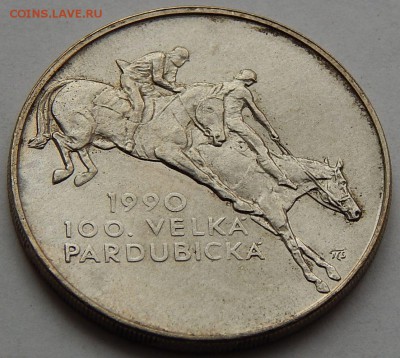 Чехословакия 100 крон 1990 Конные бега, до 01.05.16 в 22:00 - 5141