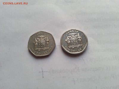 Ямайка 1 доллар 1994 и 2012 до 22-00 28.04.16 - 20160424_185457