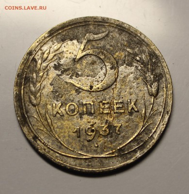 Уставшие 5 копеек 1937 г - IMG_9263.JPG
