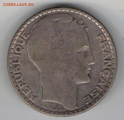 Ag ФРАНЦИЯ 10 ФРАНКОВ 1932 ДО 28.04.16 В 22.00МСК (В273) - 5-ф10ф32