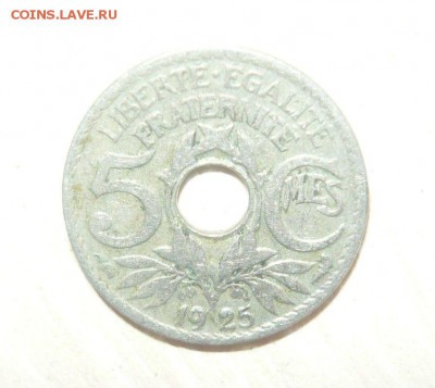 Франция 5 сантимов 1925 год 30.04.2016 г. в 23.59.59 МСК - 305.JPG