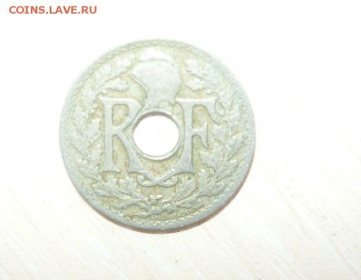 Франция 5 сантимов 1925 год 30.04.2016 г. в 23.59.59 МСК - 306.JPG