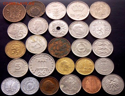 51 зарубежная монета без повторов; до 25.04_23.00мск - 2