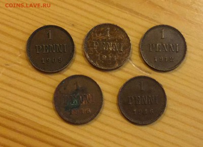 ЛОТ ПЕННИ 1909-16 До 29 апреля в 22-00 по Москве - image