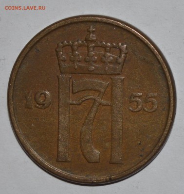 Норвегия 5 эре 1955г. До 27.04.2016г. - _DSC0836.JPG