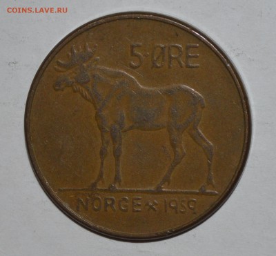 Норвегия 5 эре 1959г. До 27.04.2016г. - _DSC0843.JPG