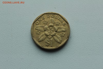 Сингапур 1 доллар 1995 цветок     01.05_22:00 - IMG_2935.JPG