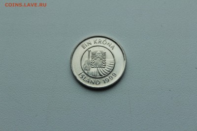 Исландия 1 крона 1999 рыба  01.05_22:00 - IMG_2950.JPG