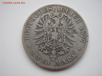  Бавария 2 марки 1877 D король Людвиг II до 30.04. - IMG_0042