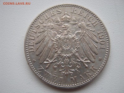 Германия Пруссия 2 марки 1901 200 лет королевству до 30.04 - IMG_0032