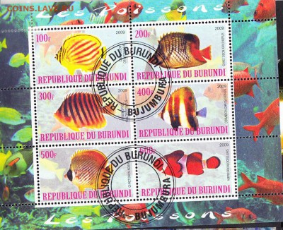 Бурунди 2009 рыбки - 130